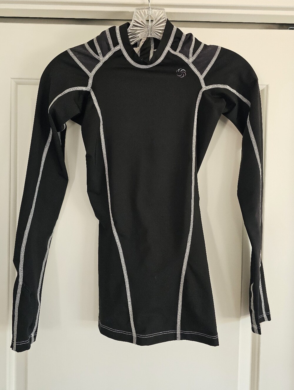 INTELLISKIN Long Sleeve Black Posture Shirt Women's Sz XS